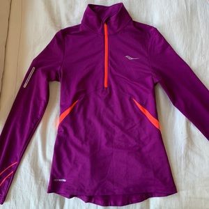 Saucony quarter-zip pullover
